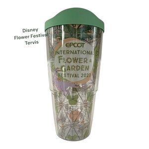 Disney Parks 2023 Epcot Flower & Garden Festival Figment Tervis Tumbler Cup
